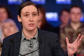 SNP MP Mhairi Black has apologised after drinking beer despite an alcohol ban on ScotRail trains (Picture: Jeff J Mitchell/Getty Images)