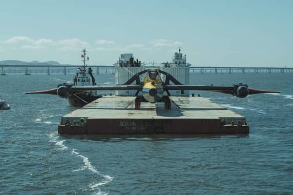 Manufactured and launched in Dundee earlier in the year before being towed up to Orkney, the 74-metre turbine represents the culmination of more than 15 years of product development.