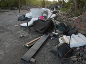 Fly-tipping of rubbish has become increasingly commonplace in Scotland (Picture: Michael Gillen)