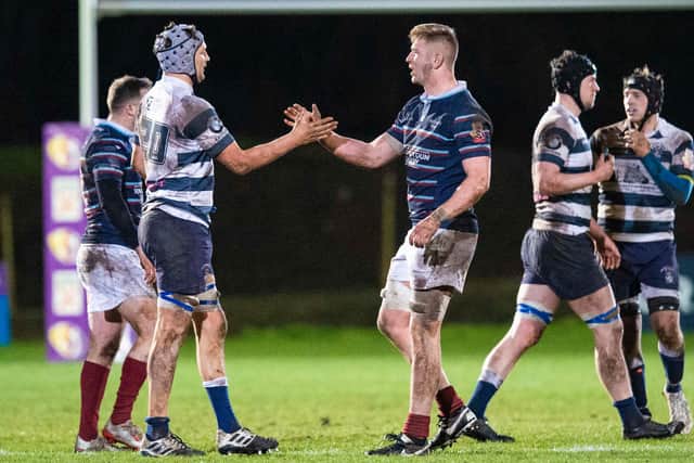 Old rivals Watsonians and Heriot's will lock horns in the Super6 at Myreside on Friday night. Picture: Ross MacDonald/SNS