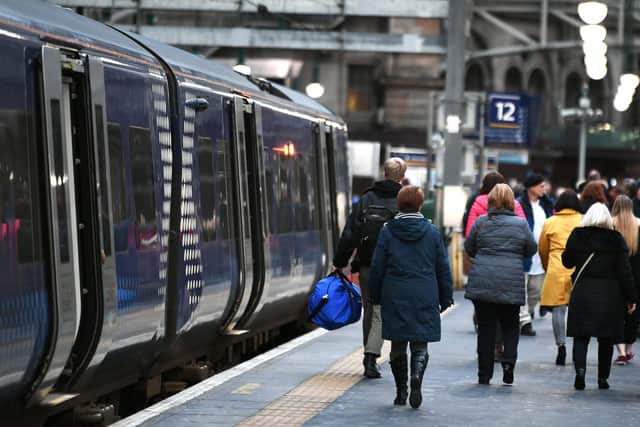 Glasgow Central Station, where the ticket office closure is earmarked. Picture: John Devlin