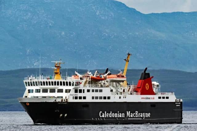 MV Coruisk, which has suffered an engine problem throughout summer, has now been taken out of service.