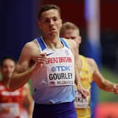 Neil Gourley finished sixth in the final of the Men's 1500m at the World Athletics Indoor Championships in Belgrade. (Photo by Srdjan Stevanovic/Getty Images for World Athletics)
