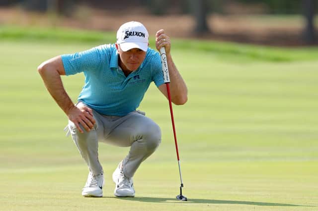Martin Laird has been pleased with his performance so far in The Players Championship on the Stadium Course at TPC Sawgrass in Ponte Vedra Beach, Florida.Picture: Kevin C. Cox/Getty Images.