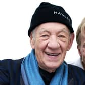 The two Hamlets, Ian McKellen and Johan Christiansen appear together at the Edinburgh Fringe   Pic: Devin De Vil