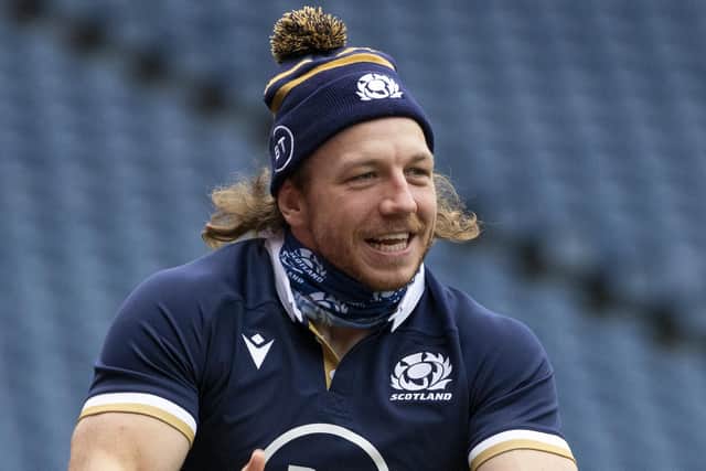 Hamish Watson: "I'm not England's loss. I was only ever going to play for Scotland". Picture: Jane Barlow/PA