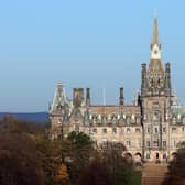 The prestigious Fettes College in Edinburgh, which gets more money from the Ministry of Defence to educate the children of Armed Forces personnel than other Scottish independent schools. Image: Danny Lawson/PA