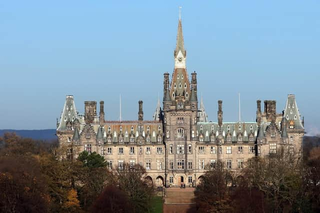 The prestigious Fettes College in Edinburgh, which gets more money from the Ministry of Defence to educate the children of Armed Forces personnel than other Scottish independent schools. Image: Danny Lawson/PA