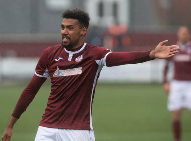 Nathan Austin has claimed he was racially abuse at Albion Rovers. (Photo by Craig Foy / SNS Group)