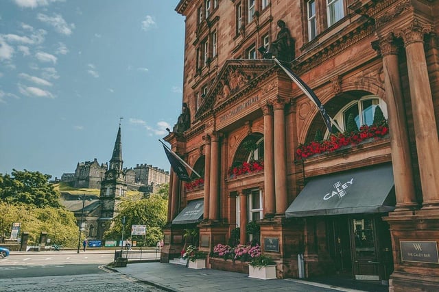 Formerly the Caledonian Hotel, Edinburgh's Waldorf Astoria sits on the west end of Princes Street in the heart of the Capital. It's not cheap but you get plenty for your money - the indoor pool is part of a leisure complex which also has four treatment rooms, sauna, steam room, whirlpool, and two gyms. There also Scottish fine dining at restaurant Grazing by Mark Greenaway, lavish afternoon teas and cocktails in the sumptious Peacock Alley - formerly the station concourse and ticket office, and the Caley Bar offering over 100 malt whiskies to try. Rooms are priced from £192 per night.