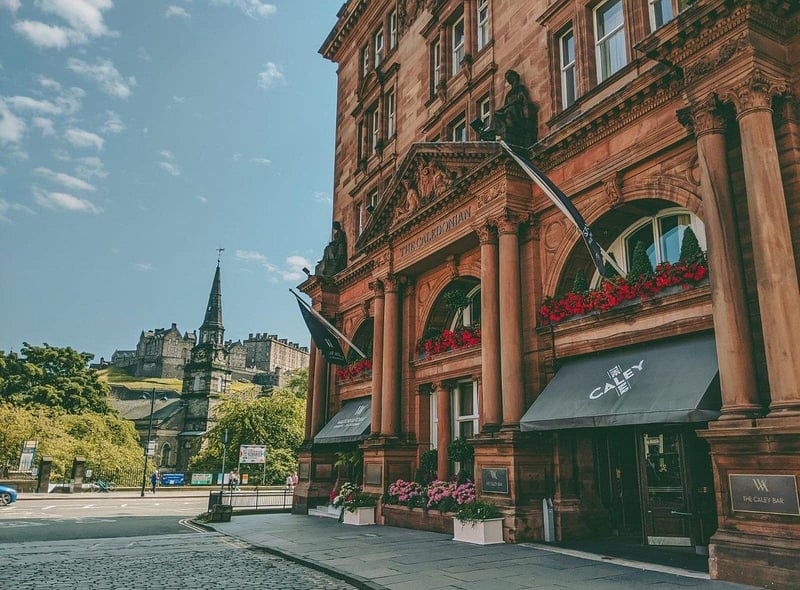 Formerly the Caledonian Hotel, Edinburgh's Waldorf Astoria sits on the west end of Princes Street in the heart of the Capital. It's not cheap but you get plenty for your money - the indoor pool is part of a leisure complex which also has four treatment rooms, sauna, steam room, whirlpool, and two gyms. There also Scottish fine dining at restaurant Grazing by Mark Greenaway, lavish afternoon teas and cocktails in the sumptious Peacock Alley - formerly the station concourse and ticket office, and the Caley Bar offering over 100 malt whiskies to try. Rooms are priced from £192 per night.