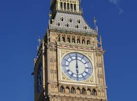 A general view of Elizabeth Tower, which houses Big Ben, at the House of Commons in Westminster, London. Picture: Press Association