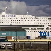 People have been living on the MS Victoria cruise ship in Leith since last summer. Picture: Getty Images