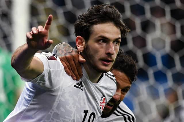 Georgia's forward Khvicha Kvaratskhelia has been in great forward for Napoli and is the country's talisman.