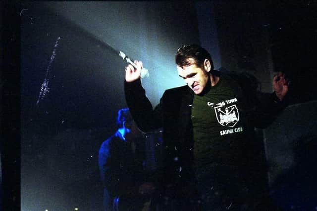 Morrissey has announced a three-date tour of the UK later this year.