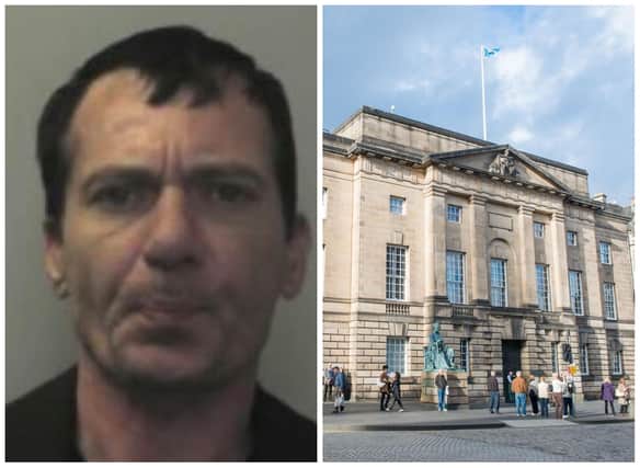 Jack Grant was jailed at the High Court in Edinburgh yesterday