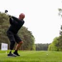 Prestonpans man Gordon McLay plays a shot prior to last year's The G4D Open on the Duchess Course at Woburn Golf Club. Picture: Luke Walker/R&A/R&A via Getty Images.