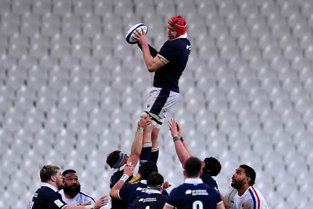 Grant Gilchrist was a towering presence in Scotland's win over France in the Six Nations. Picture: Aurelien Meunier/Getty Images