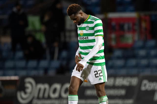 Unearthing a replacement for the sure-to-be-departing Odsonne Edouard might well be the most pressing matter for the incoming Celtic manager. (Photo by Ross Parker / SNS Group)