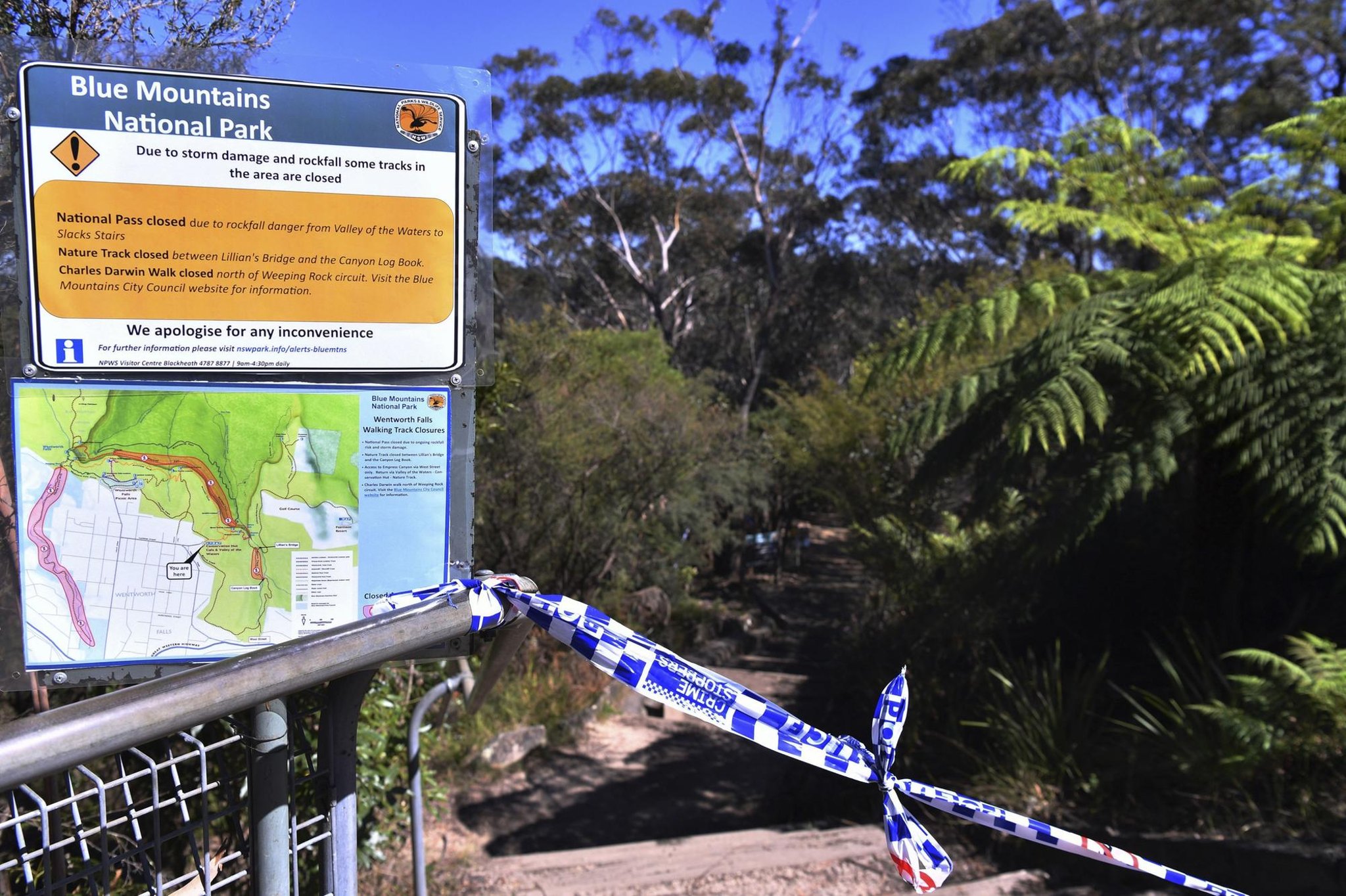Bodies of British father-and-son tourists recovered after Blue Mountains landslide