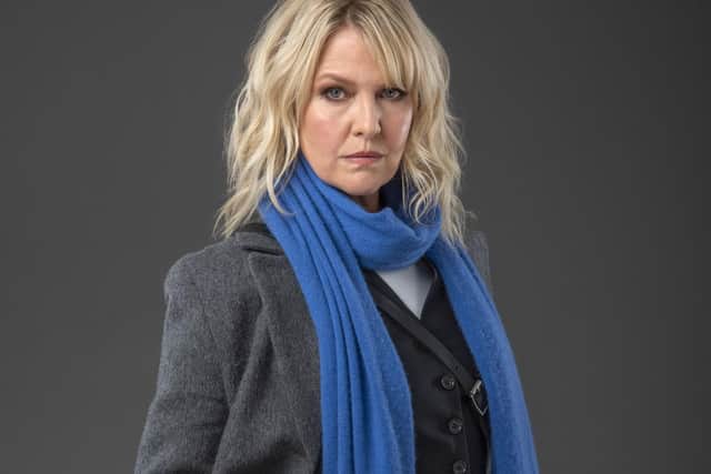 Ashley Jensen joins Shetland, the BBC crime drama, for its eighth season. Pic.BBC/Silverprint Pictures/Kirsty Anderson
