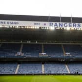 Playing behind closed doors at Ibrox had a significant impact on Rangers' financial performance for the year to June 2021. (Photo by Alan Harvey / SNS Group)