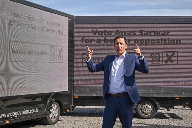 Anas Sarwar has admitted he does not believe he is a contender for First Minister in the Scottish Parliament election next month.