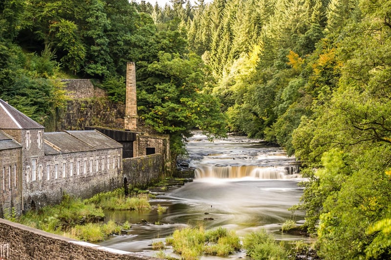 You can find this 18th century cotton spinning mill village by the banks of the Falls of Clyde which is roughly one hour from Edinburgh or Glasgow. The location achieved recognition in 2001 as a UNESCO World Heritage site.