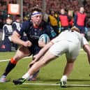 Edinburgh's Hamish Watson in action during the victory over Ospreys on Saturday.  (Photo by Simon Wootton / SNS Group)