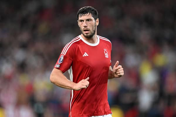 Nottingham Forest and Scotland defender Scott McKenna is reportedly a target for both Celtic and Rangers. (Photo by Michael Regan/Getty Images)