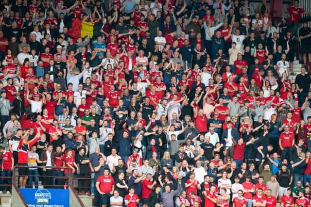 Aberdeen fans could be among the first affected if the rule change is passed. (Photo by Mark Scates / SNS Group)
