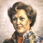 The estimable Wendy Jones as captured by talented artist Verna Bond