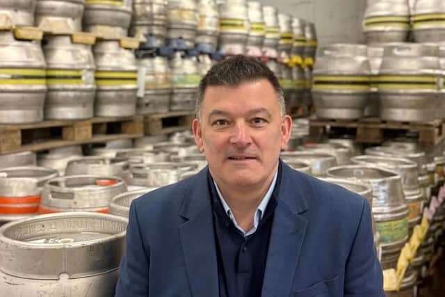Andrew McKnight is the CEO of Alva-based Harviestoun Brewery.