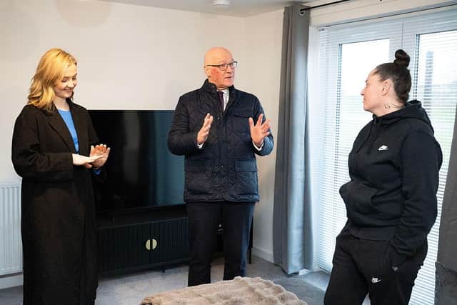 First Minister John Swinney and Housing Secretary Mairi McAllan recently announced a new housing agency  (Picture: Lesley Martin/Getty)