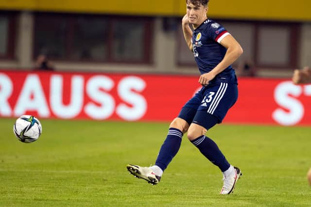 Jack Hendry's growing assurance means that Scott McTominay does not require to be out of position in the right of a back three for Scotland against Israel, even with Grant Hanley suspended. (Photo by Alan Harvey / SNS Group)