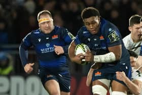 WP Nel, left, and Viliame Mata could both make their final home appearances for Edinburgh in Friday's match against Zebre. (Photo by Paul Devlin / SNS Group)