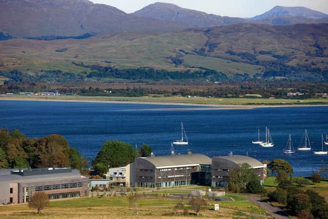 The European Marine Science Park at Dunstaffnage, near Oban in Argyll. Picture: Scotphoto/HIE
