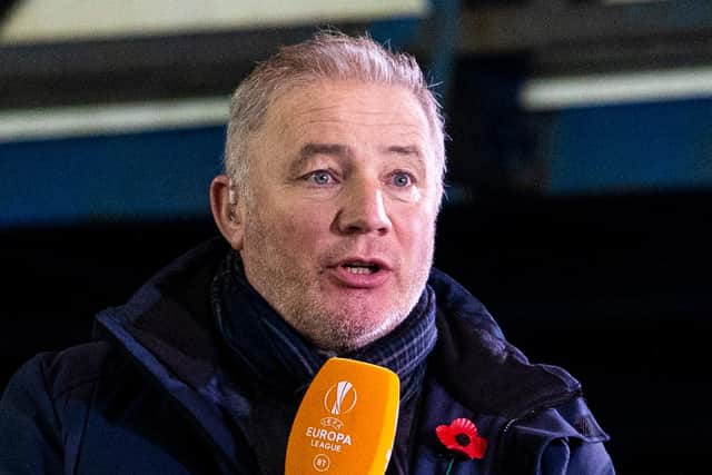 Former Rangers manager Ally McCoist. Picture: SNS