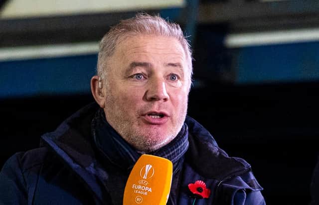 Former Rangers manager Ally McCoist. Picture: SNS