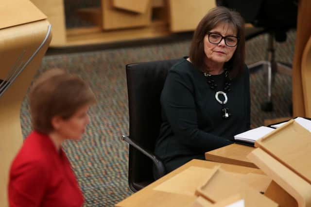 Health Secretary Jeane Freeman said: “We know that many people are suffering from the effects of the virus on both their physical and mental health. (Photo by Russell Cheyne -  Pool / Getty Images)