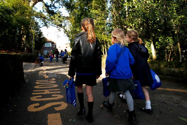 Scotland's pupils started to go back to school from 22 February (Getty Images)