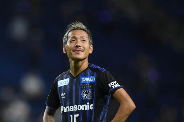 Yosuke Ideguchi, formerly of Gamba Osaka, has moved to Celtic this month. (Photo by Masashi Hara/Getty Images)