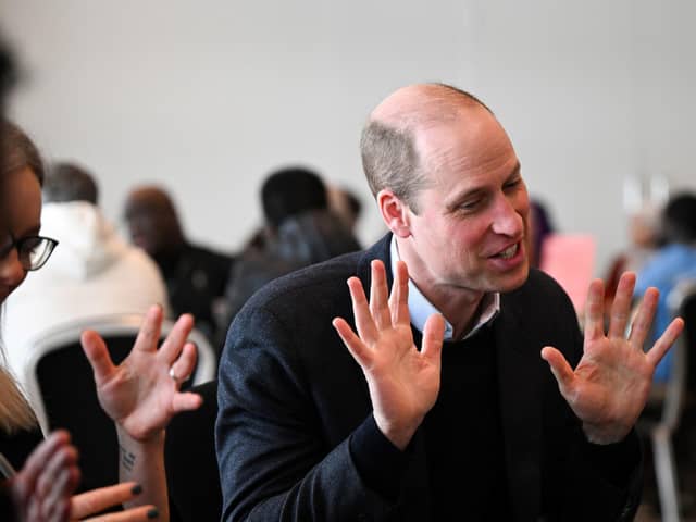 The Prince of Wales during a visit to a Homewards Sheffield Local Coalition meeting, at the Millennium Gallery, Sheffield. Picture: Oli Scarff/PA Wire