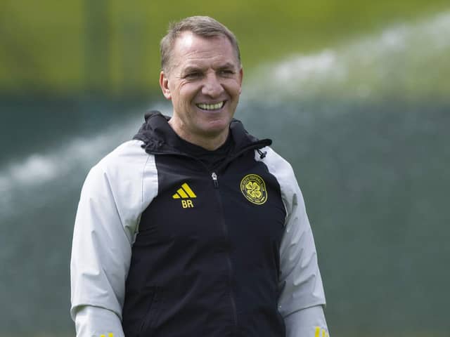 Celtic manager Brendan Rodgers has been touted as a potential next Chelsea manager. (Photo by Craig Williamson / SNS Group)