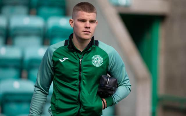 Chris Mueller is set to leave Hibs. (Photo by Ewan Bootman / SNS Group)