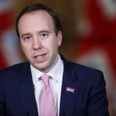 Health Secretary Matt Hancock insisted the warnings came from a "standard letter"
