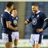 Finn Russell enjoyed playing alongside Adam Hastings against Georgia. Picture: Ross Parker/SNS