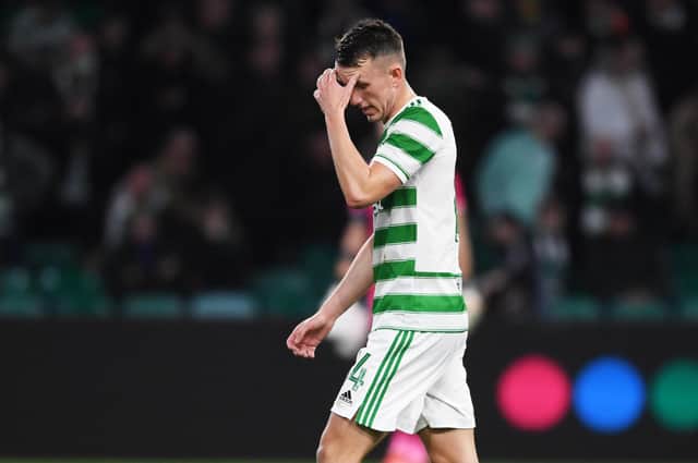 Celtic had another difficult evening in Europe. (Photo by Ross MacDonald / SNS Group)