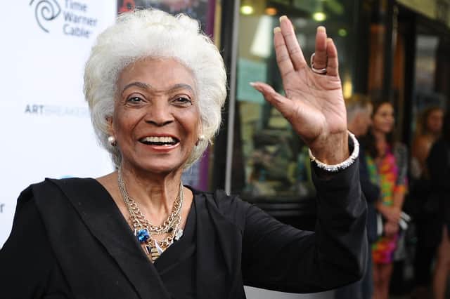 Actor Nichelle Nichols, best known for her role as Nyota Uhura in "Star Trek," has died.