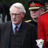 Lord Douglas-Hamilton at the Palace of Holyroodhouse in Edinburgh.